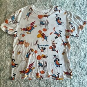 Space Jam A New Legacy Looney Tunes Basketball T-Shirt Large Warner Bros.
